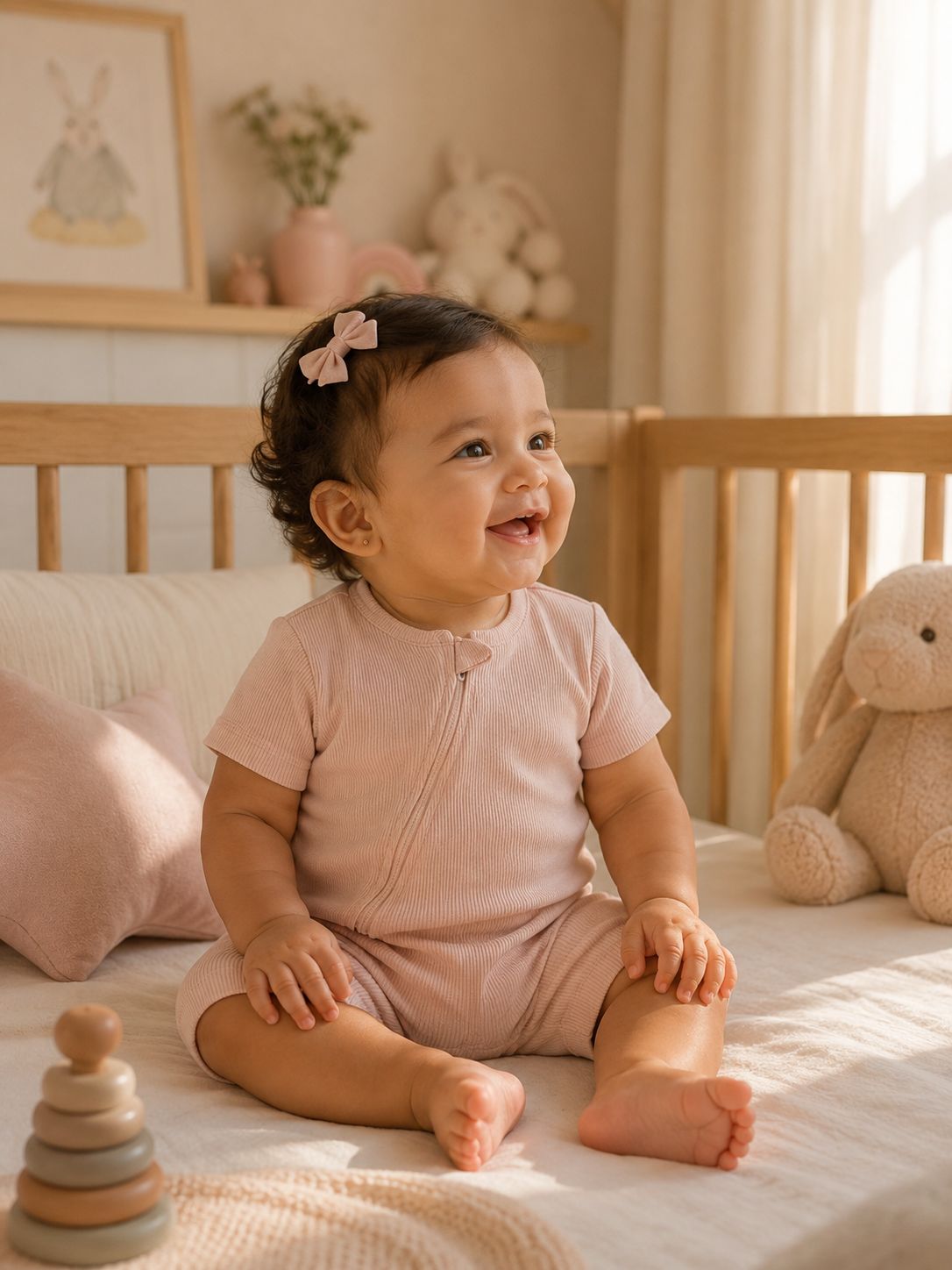 Cotton Ribbed Jumpsuit