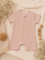 Cotton Ribbed Jumpsuit
